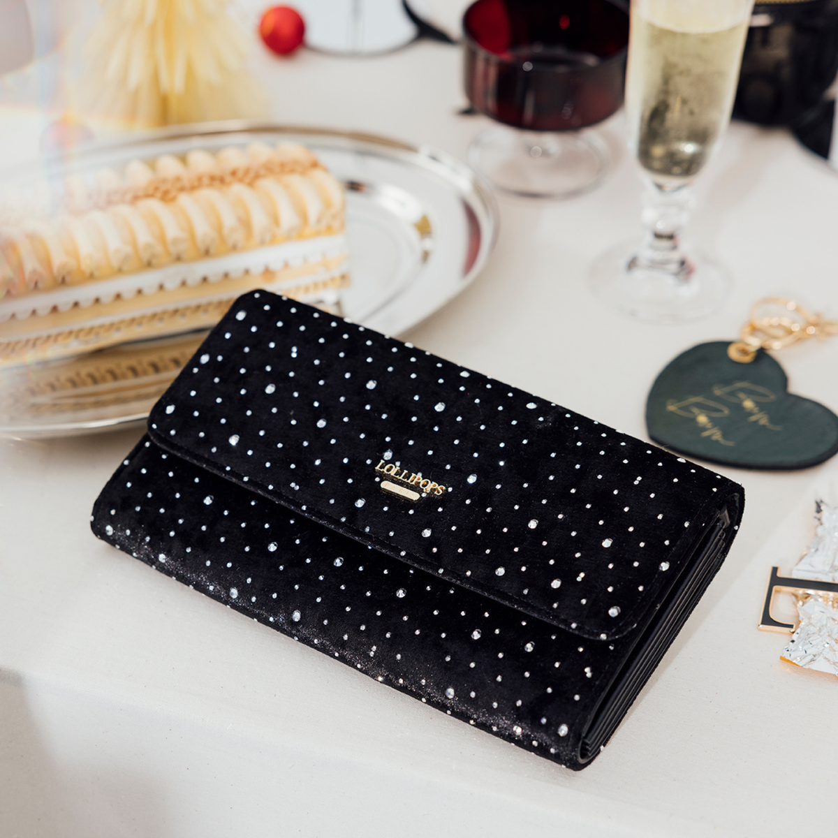 Petit sac porté épaule noir Roan