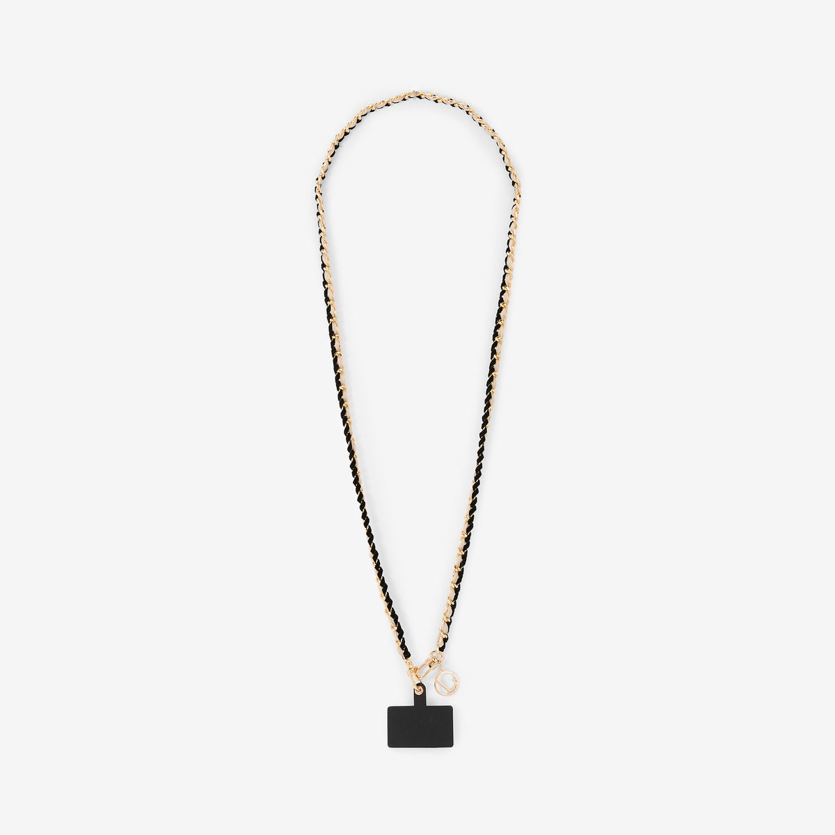 Chaine de téléphone noire Remie