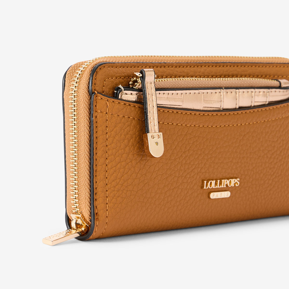 Portefeuille moutarde Riada