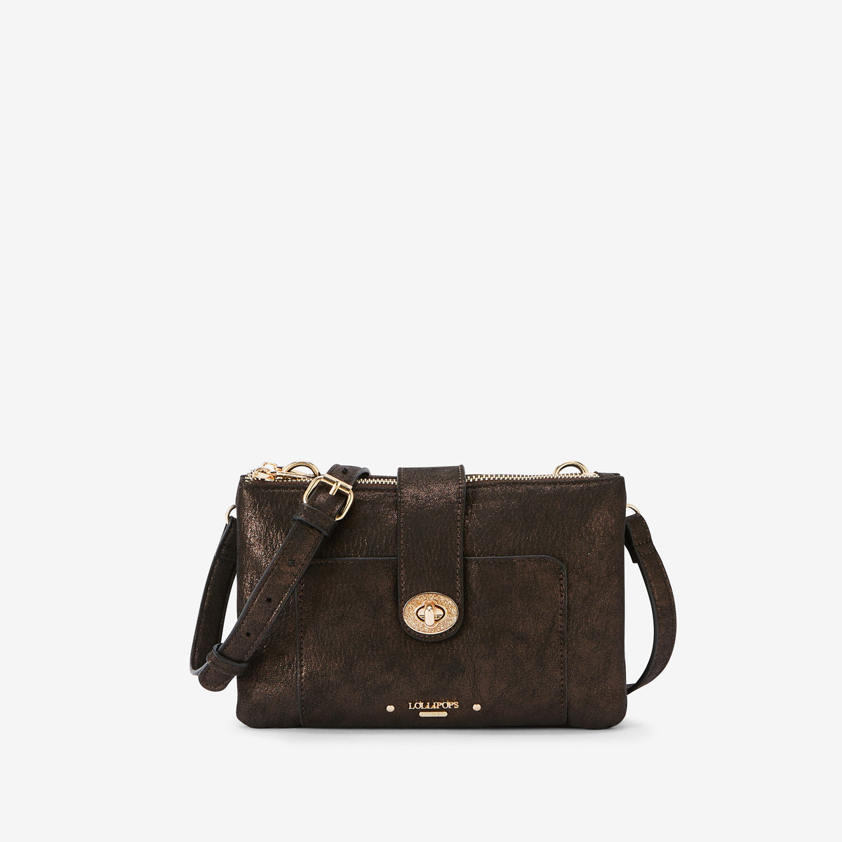 Sac multi poches marron Roselyne