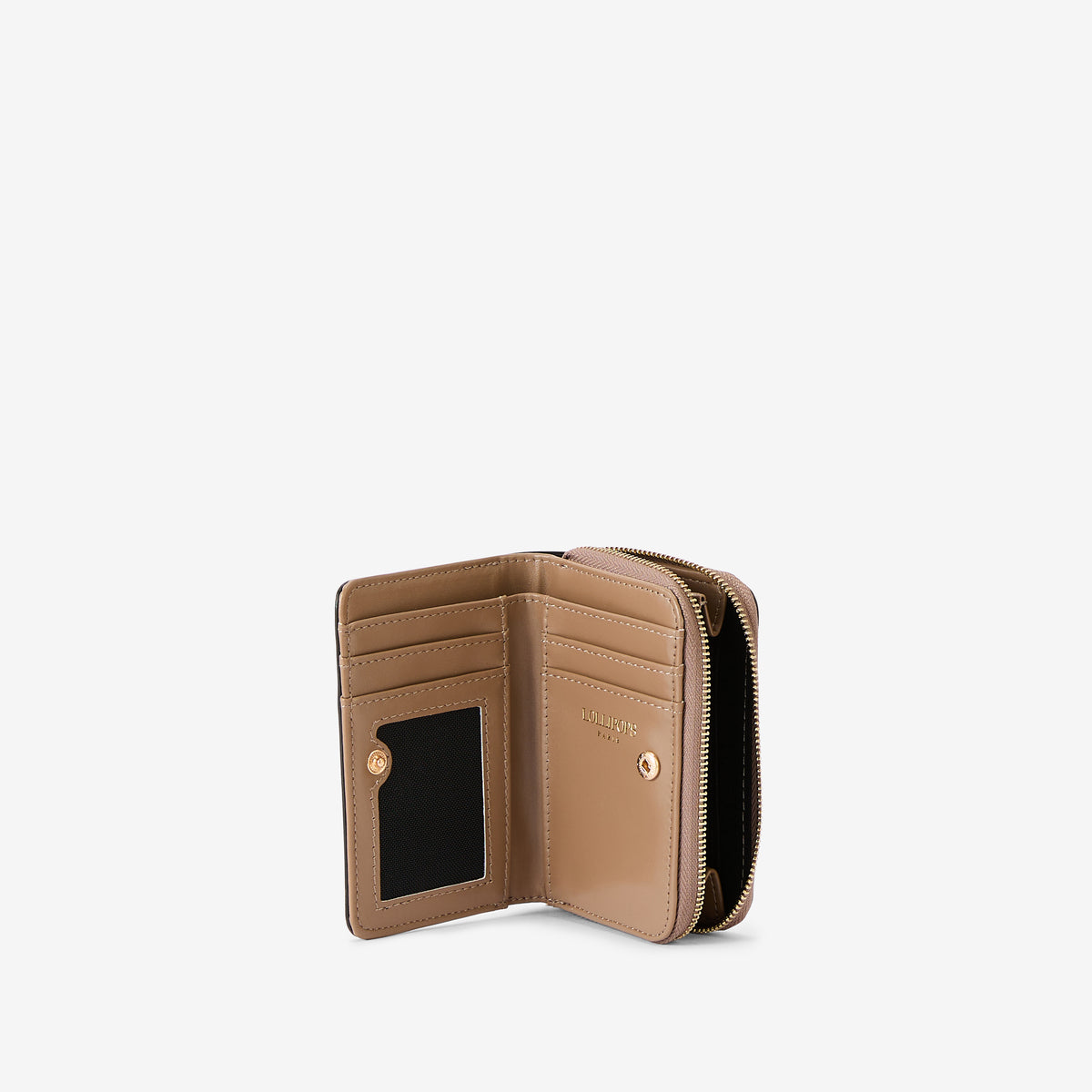 Portefeuille taupe Roselyne