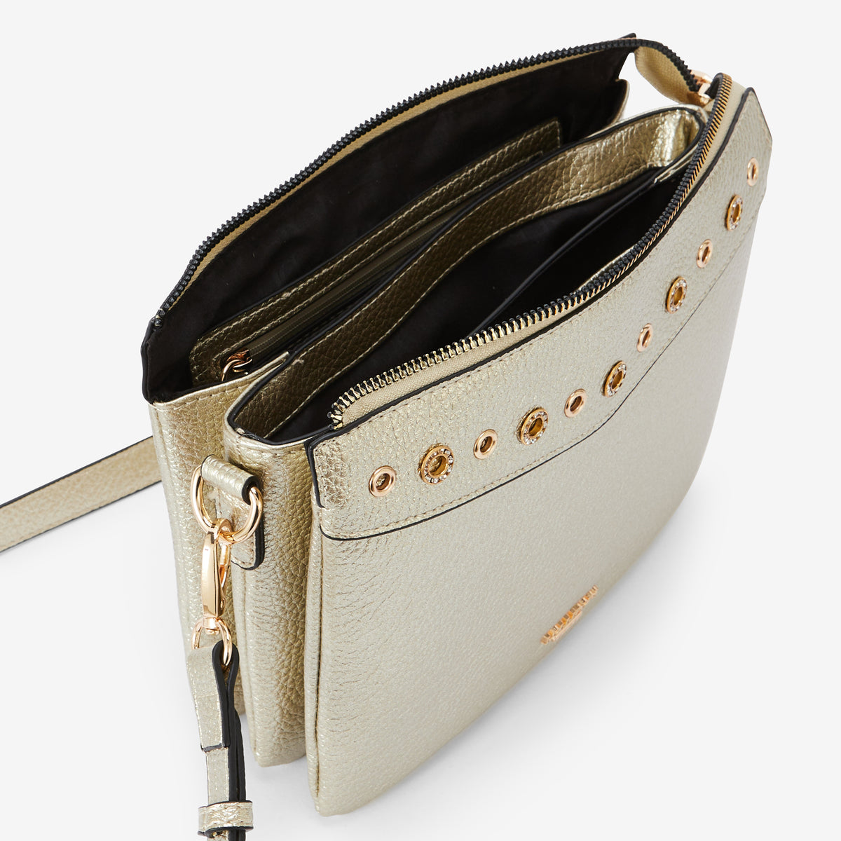 Sac multi poches dore Rogers