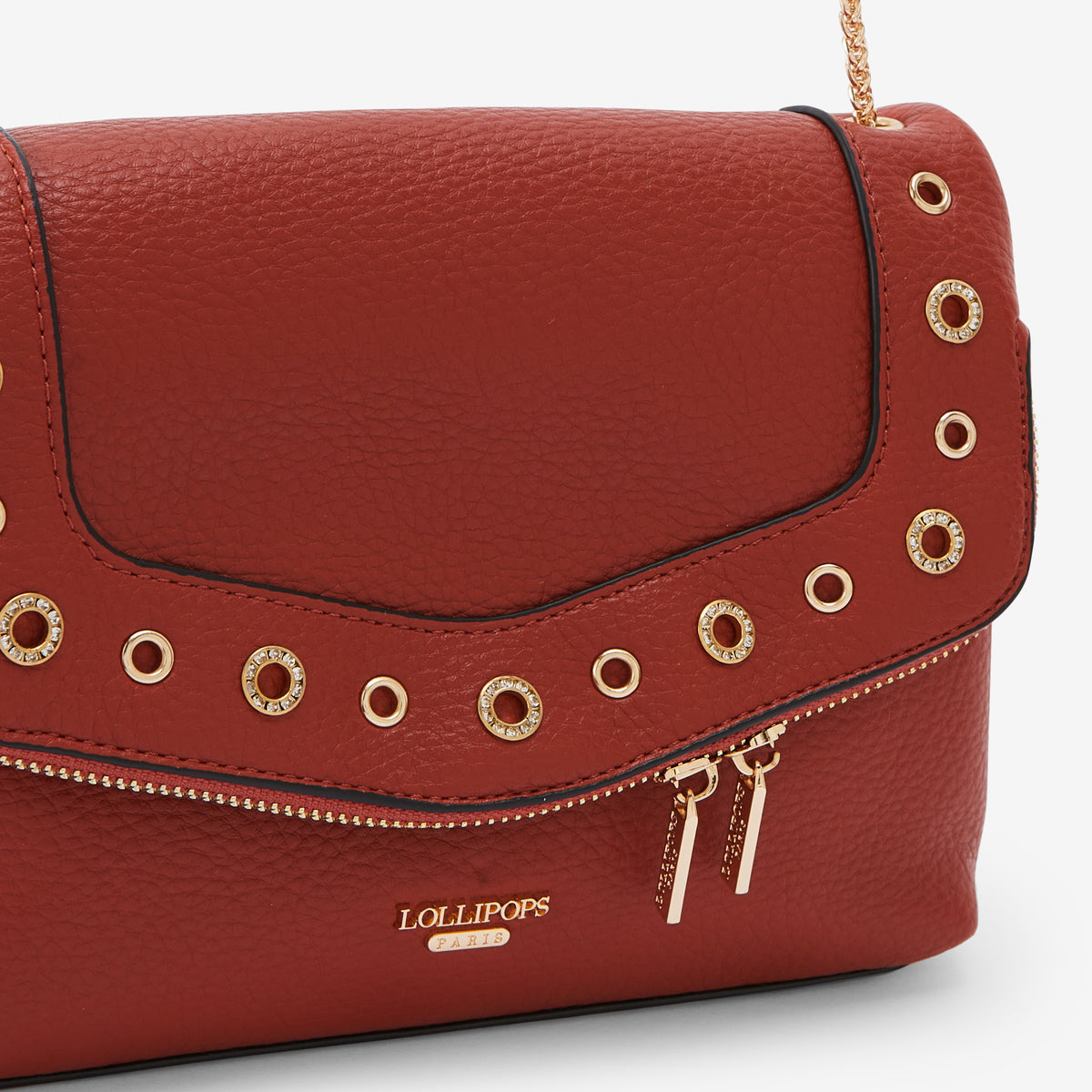 Sac porté épaule brique Rogers