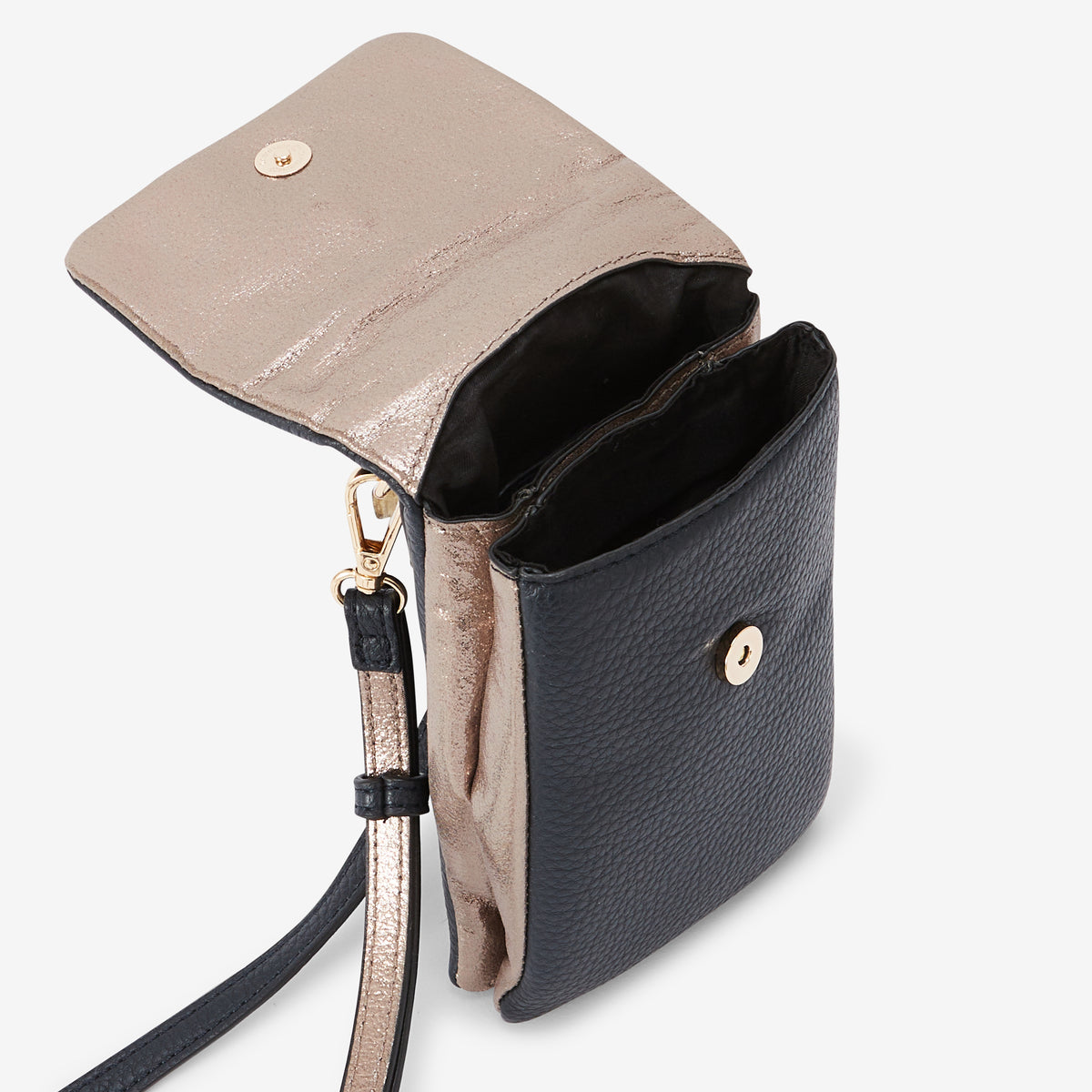 Pochette de téléphone bleu Rosabelle