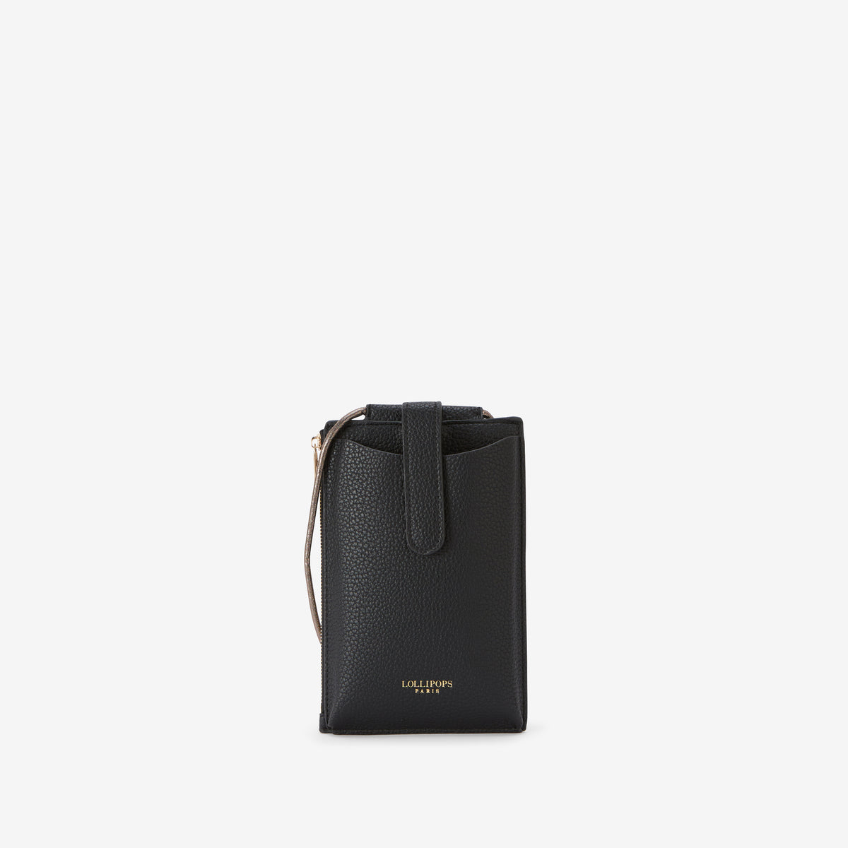 Pochette de téléphone noire Rocapina
