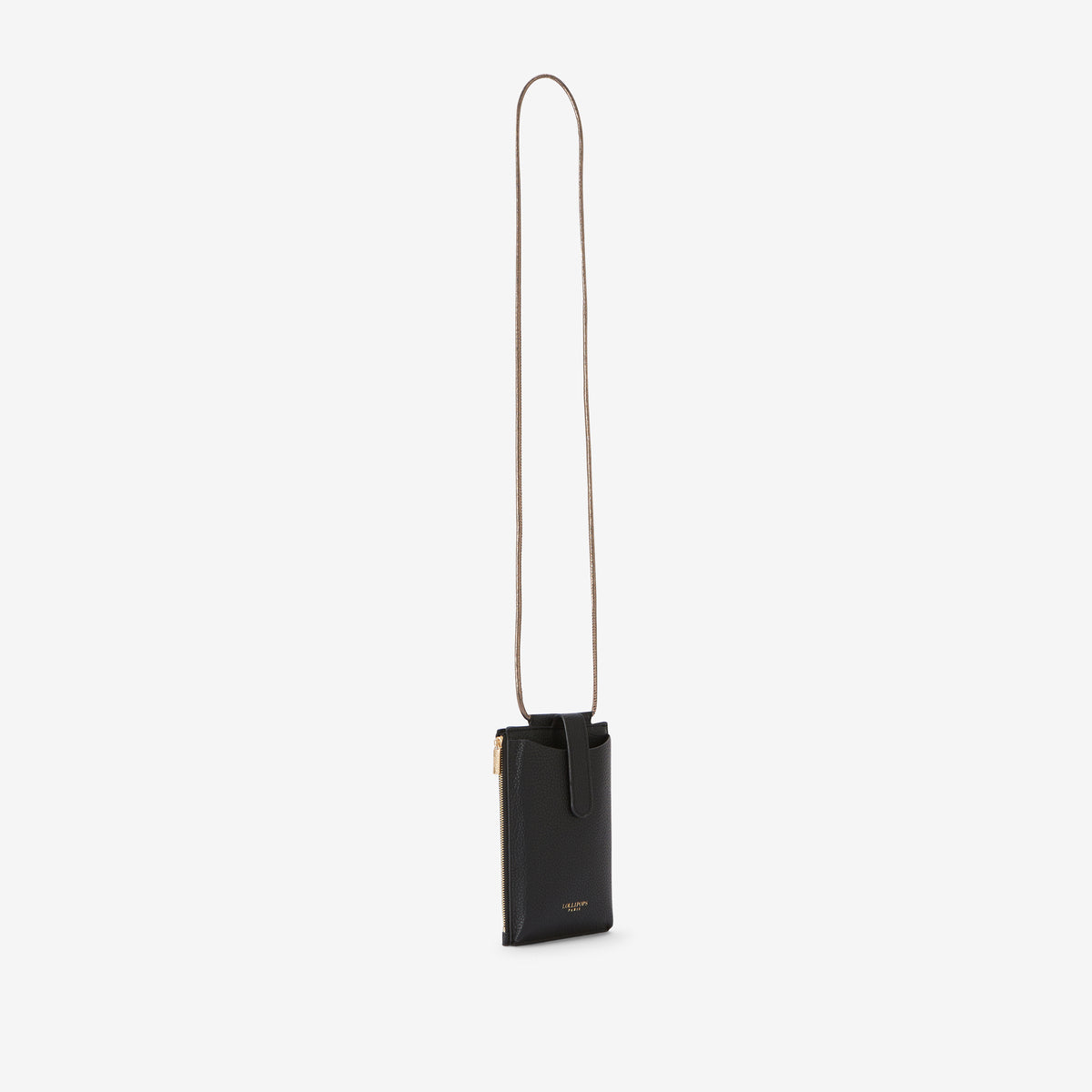 Pochette de téléphone noire Rocapina