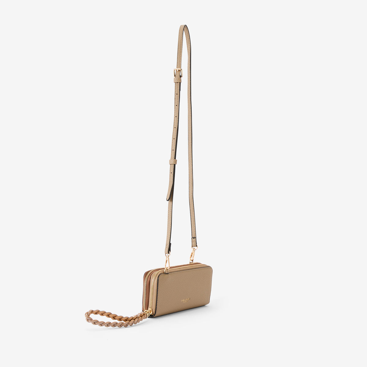 Pochette de voyage taupe Rocapina