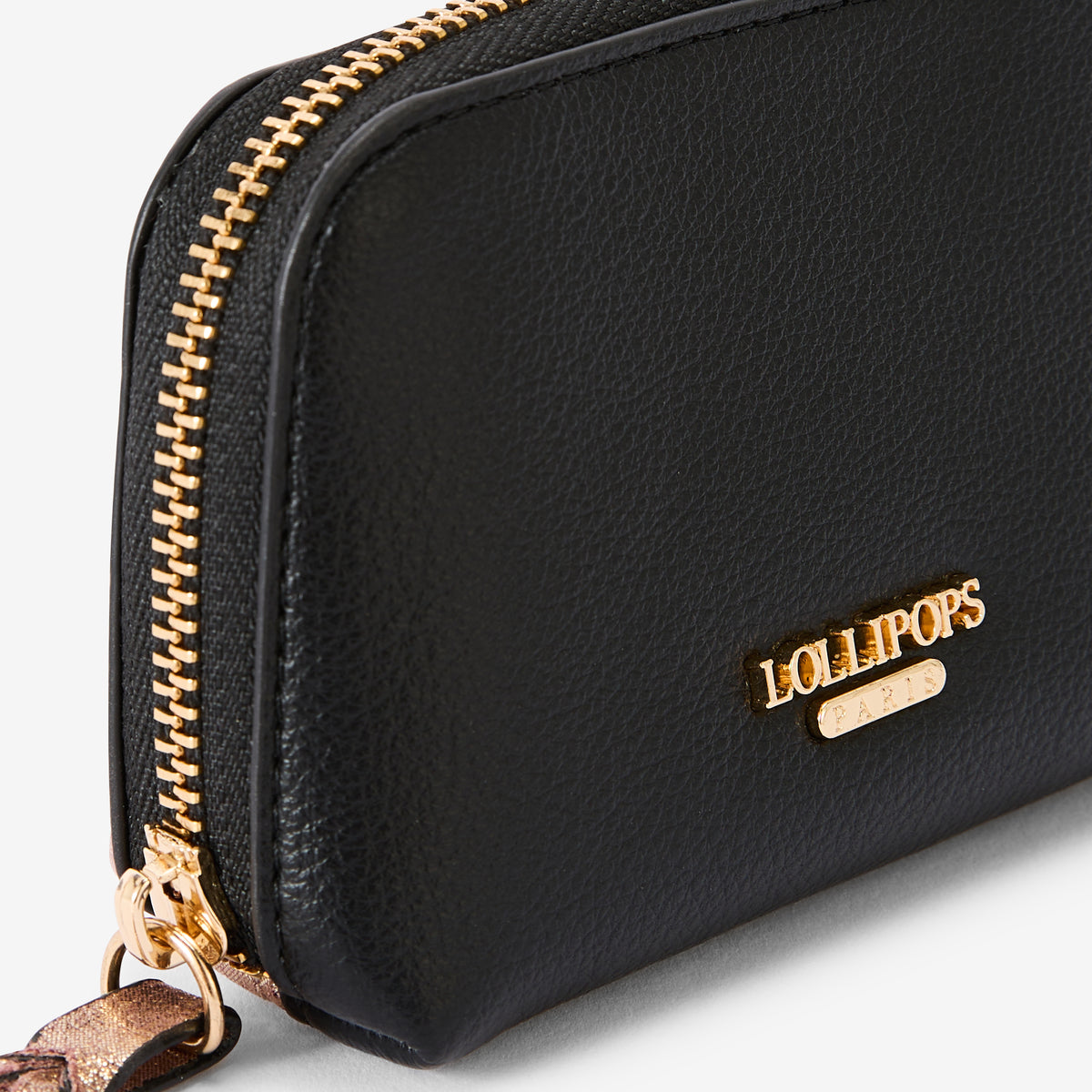 Porte-monnaie noir Romana