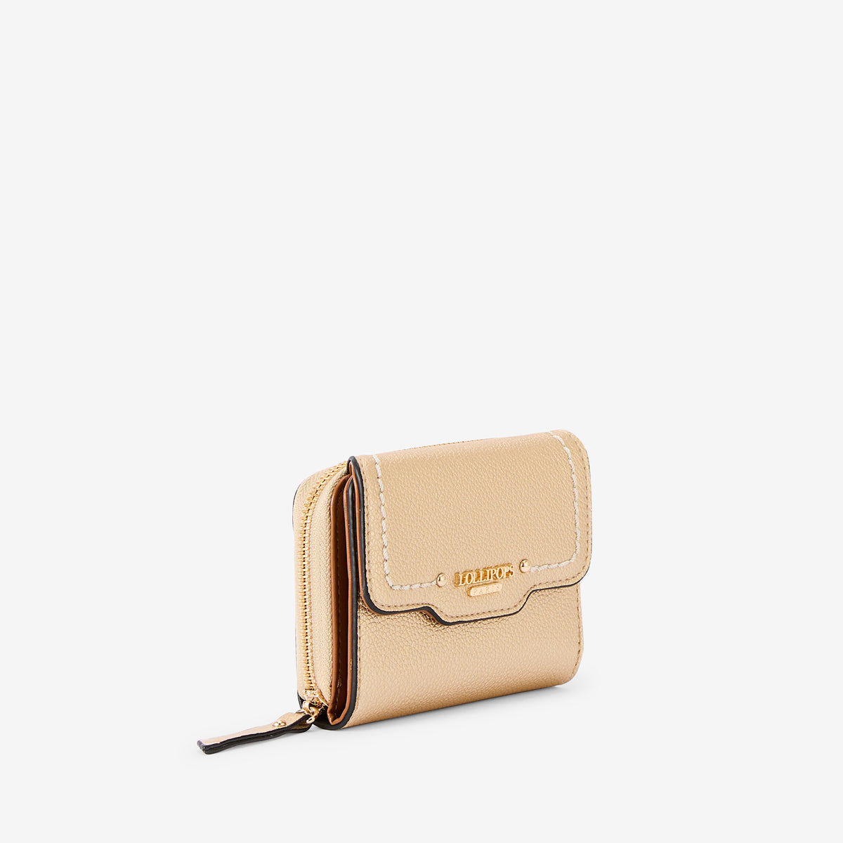 Portefeuille dore Ronnie