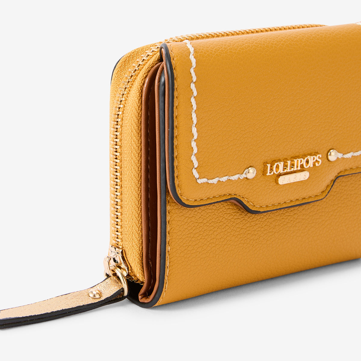 Portefeuille moutarde Ronnie