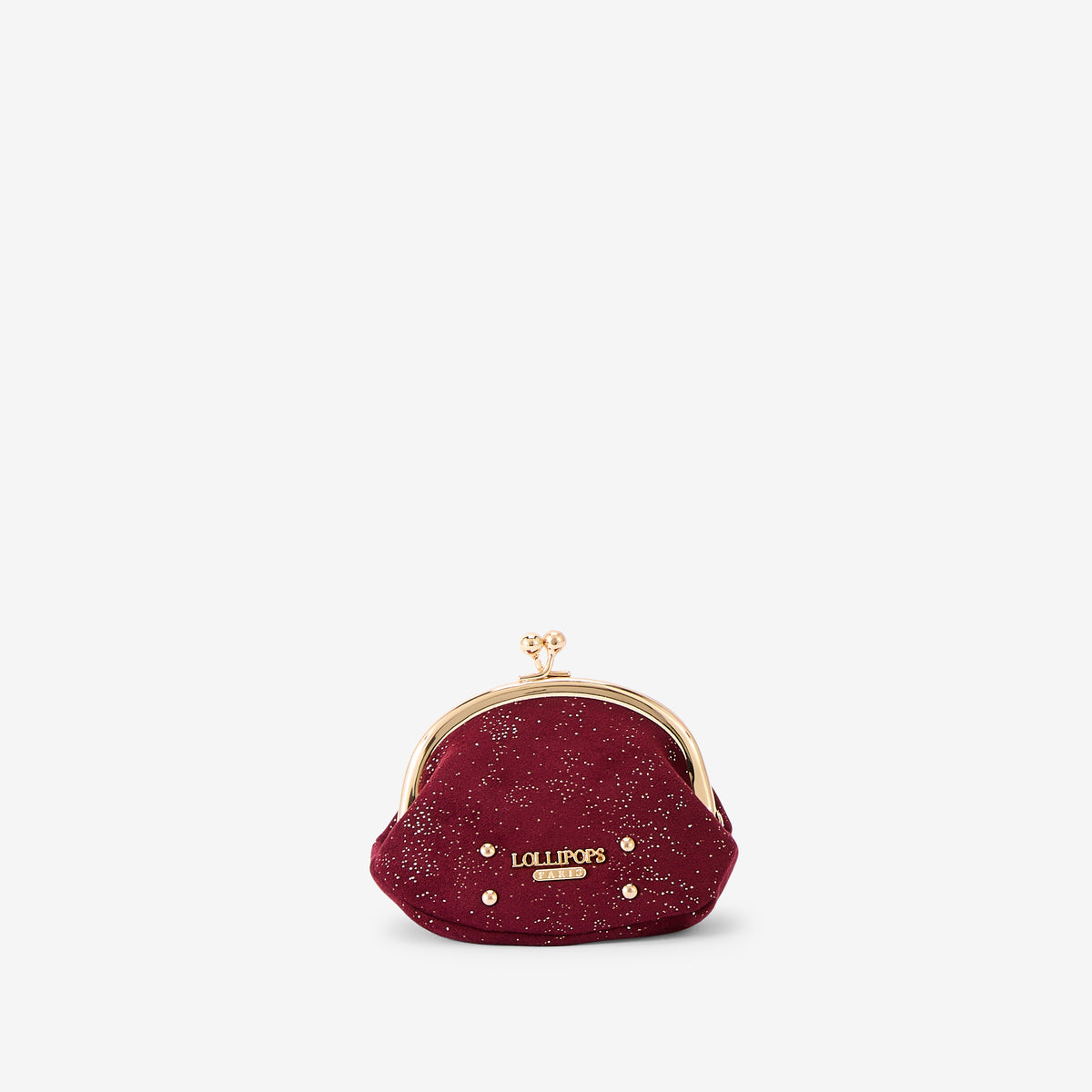 Porte-monnaie bordeaux Roseanna