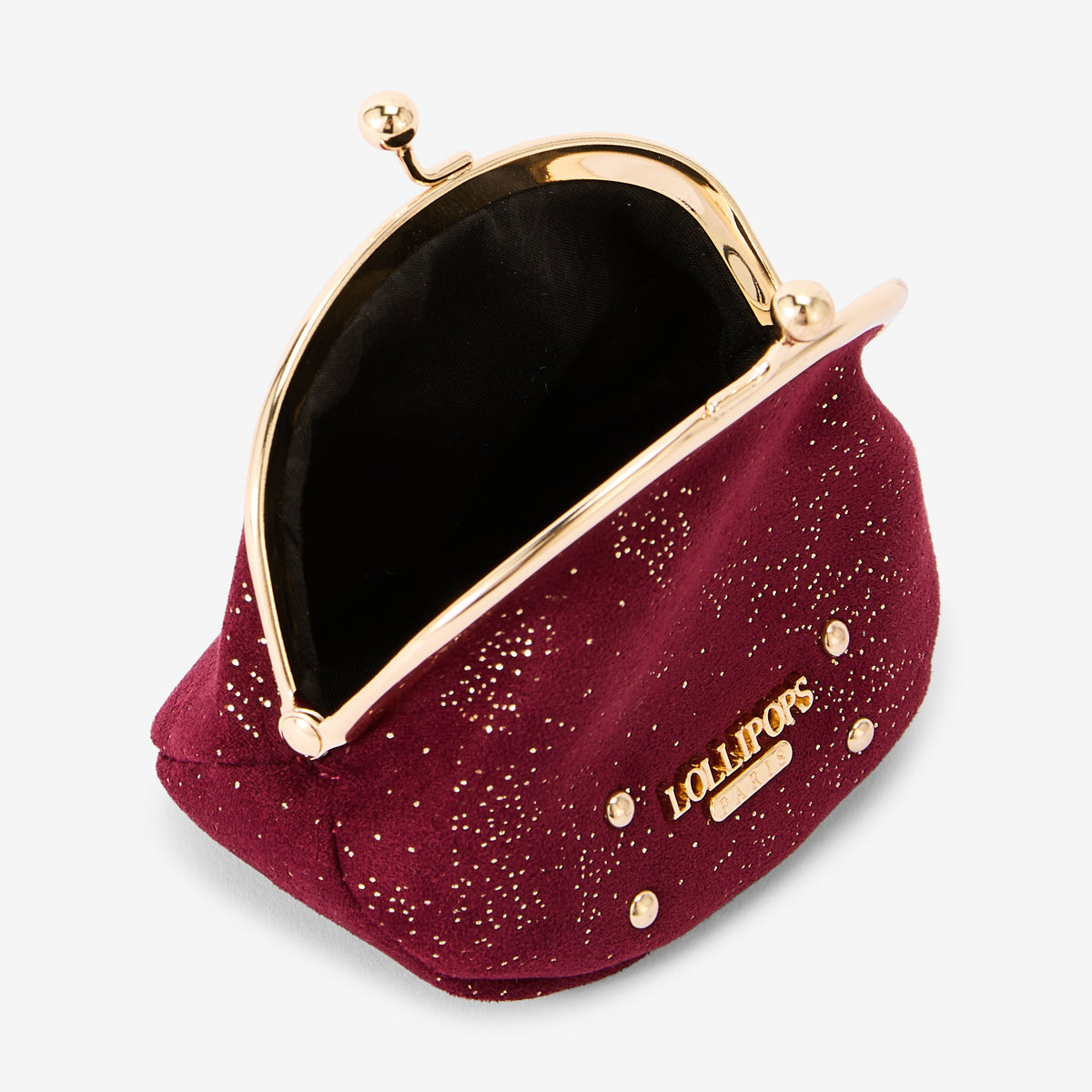 Porte-monnaie bordeaux Roseanna