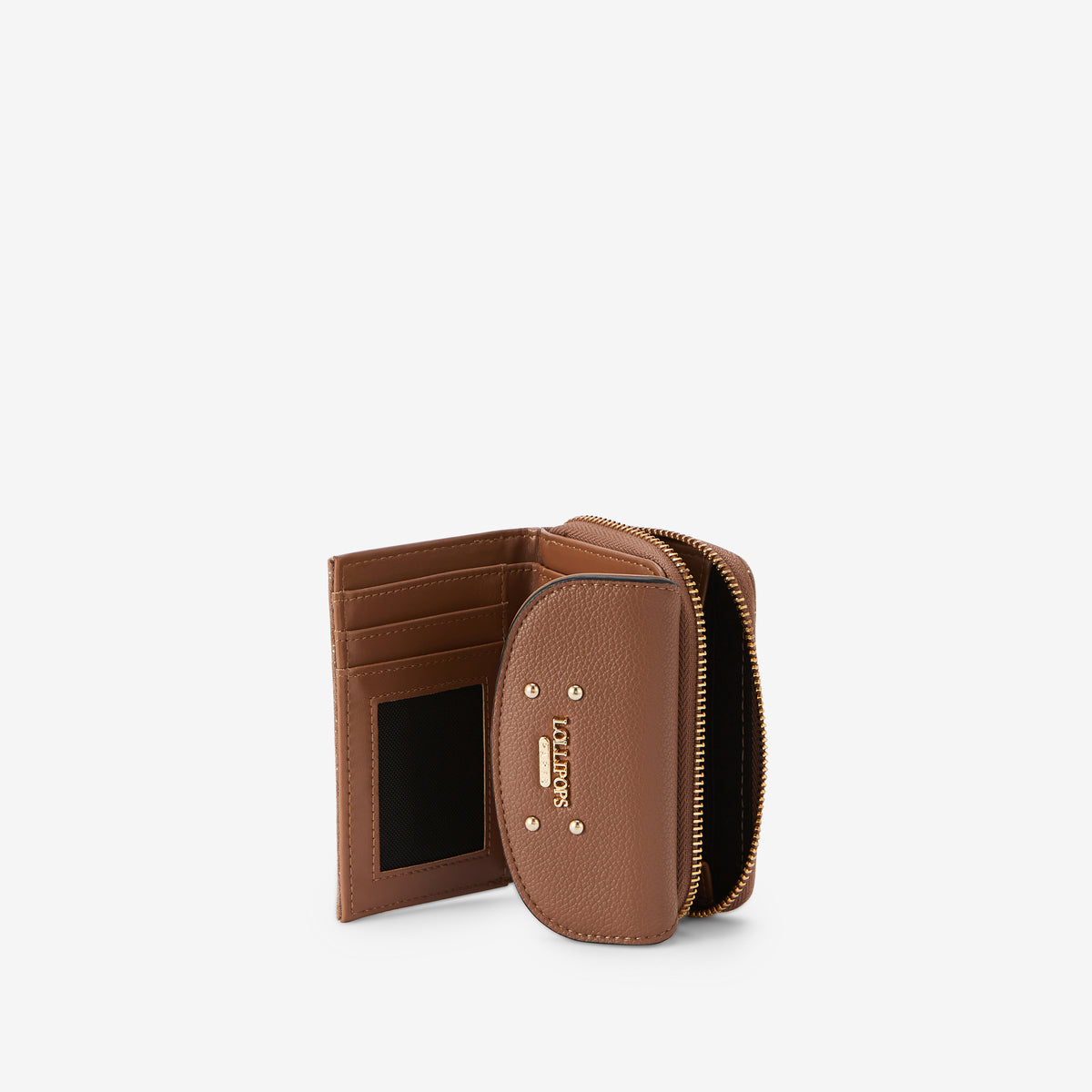 Portefeuille taupe Roseanna