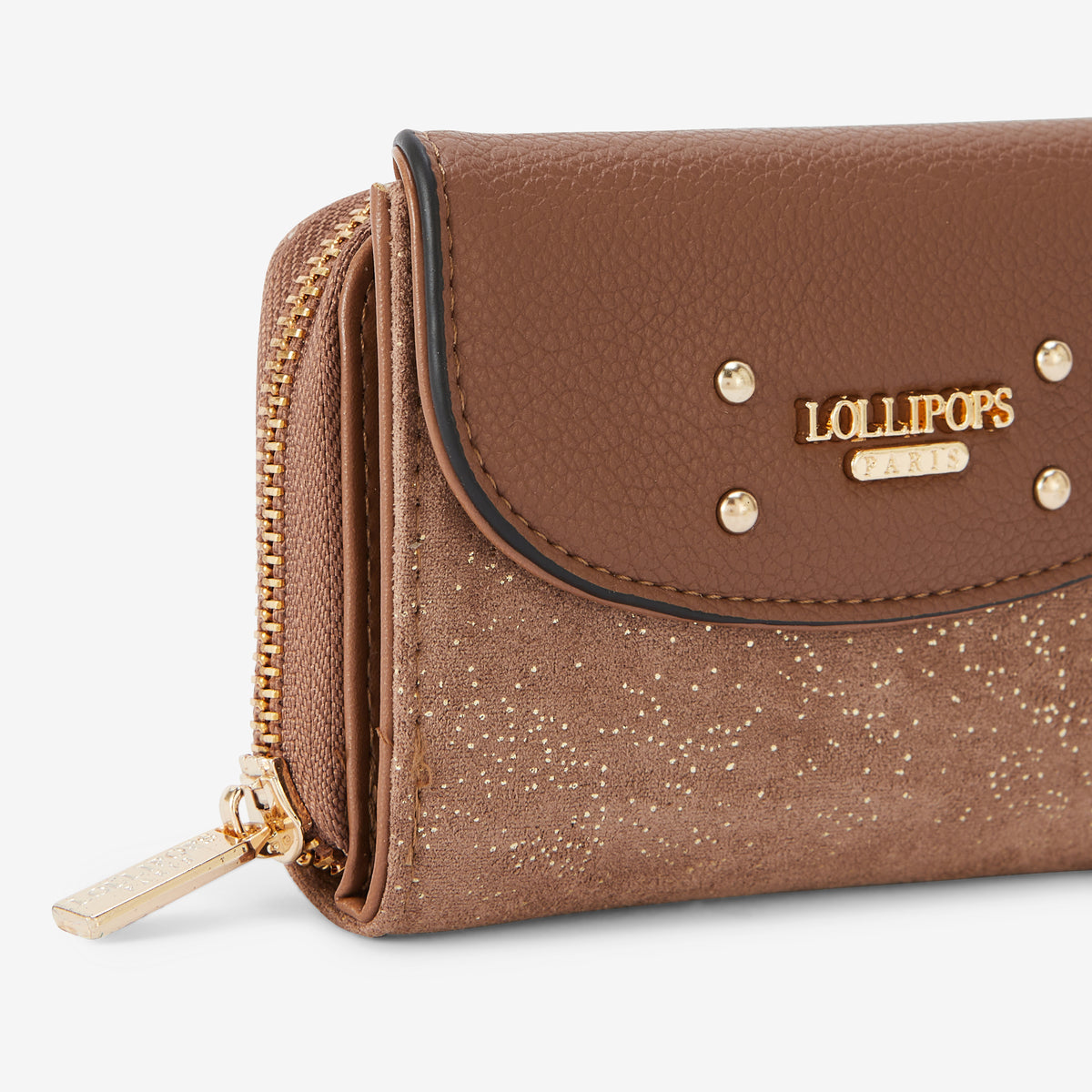 Portefeuille taupe Roseanna