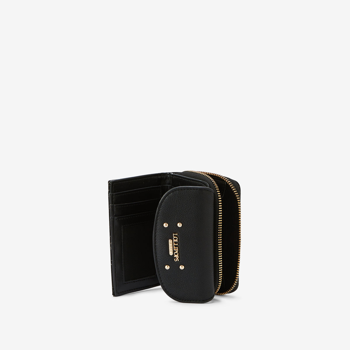 Portefeuille noir Roseanna