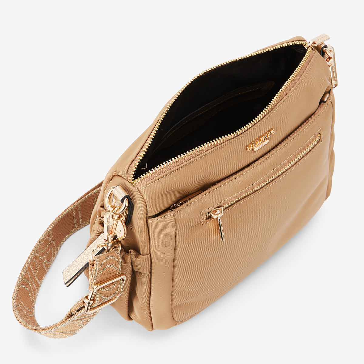 Sac porté épaule dore Rosa