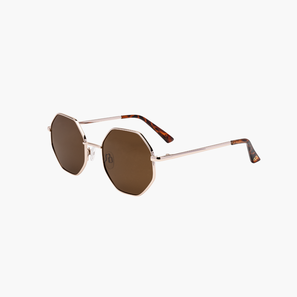 Lunettes de soleil octogonales