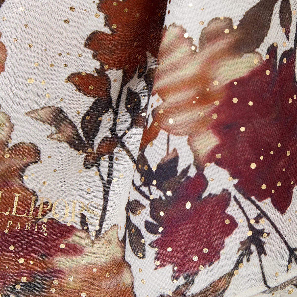 Foulard rectangulaire multicolore Raya