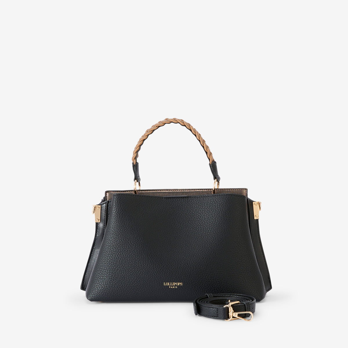 Sac porté épaule noir Rocapina