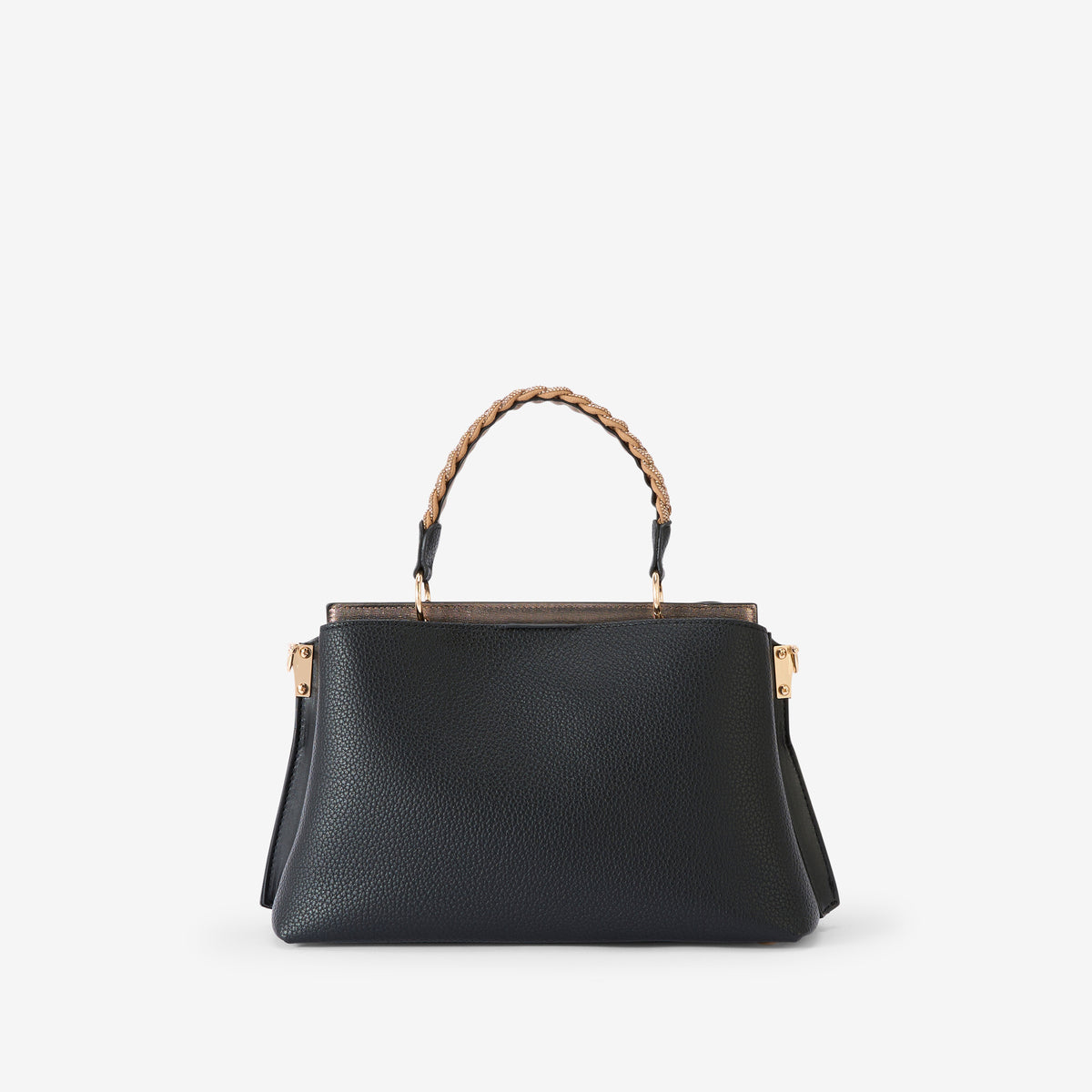 Sac porté épaule noir Rocapina