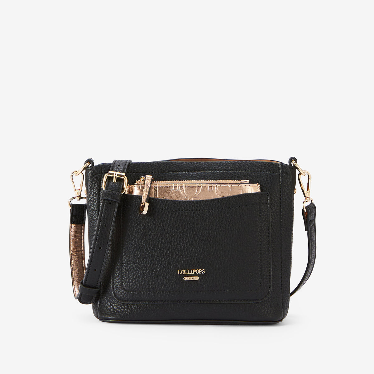 Sac multi poches M noir Riada