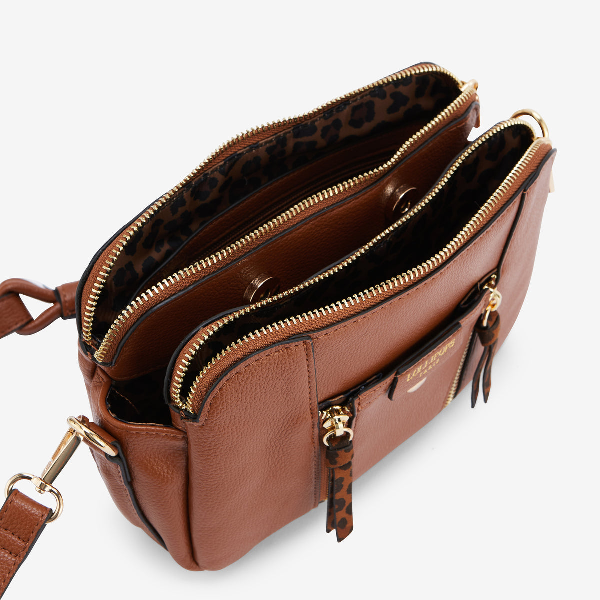 Sac multi poches camel Rosazia