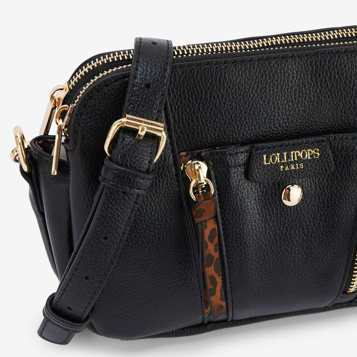 Sac multi poches noir Rosazia