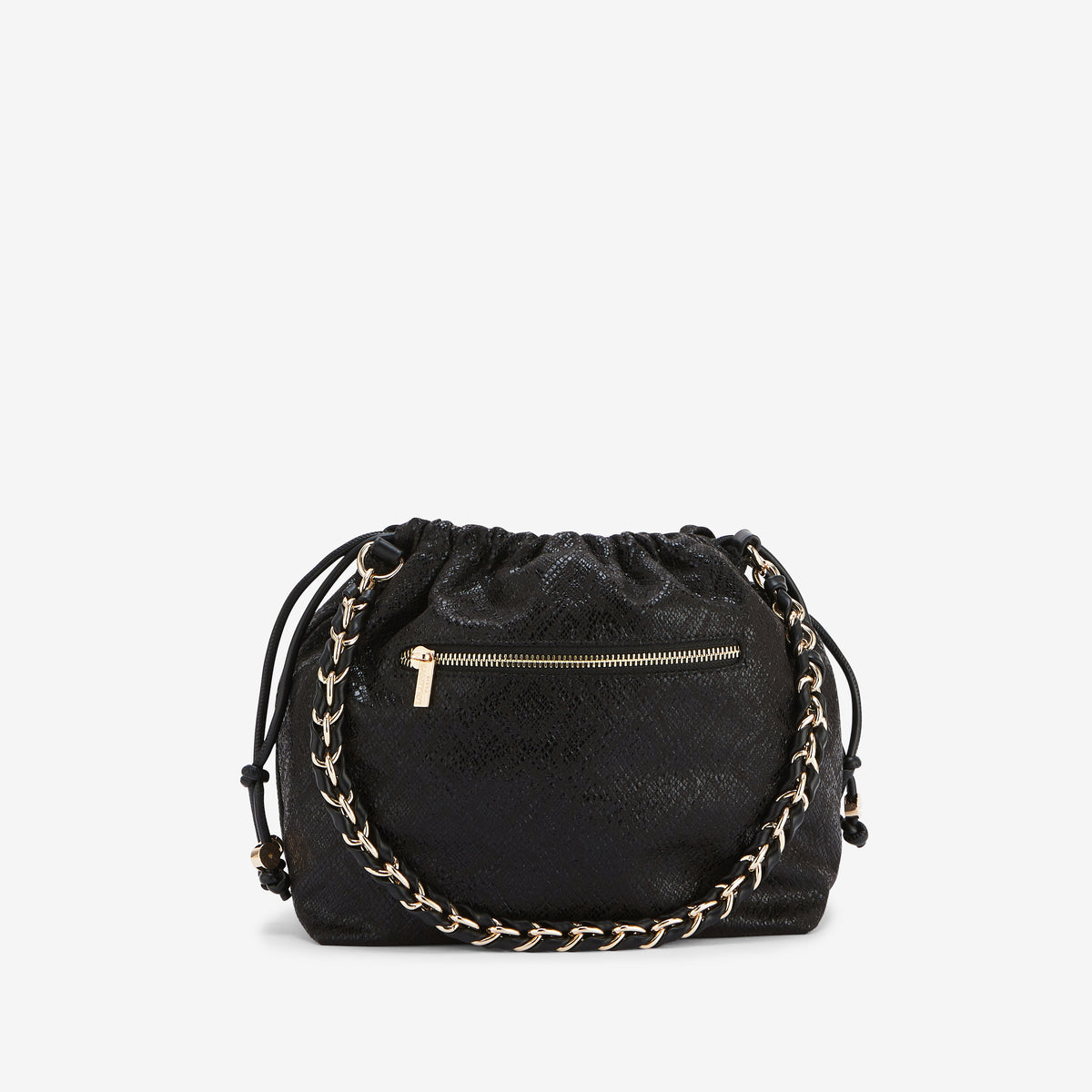 Sac porté épaule noir Roxana