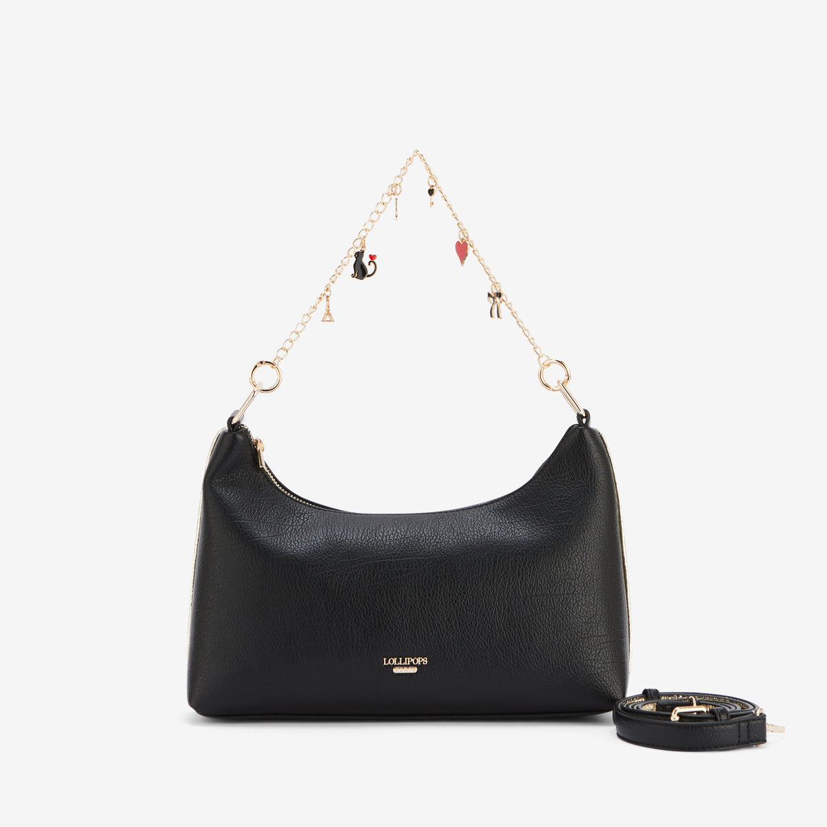 Sac baguette noir Roselaine