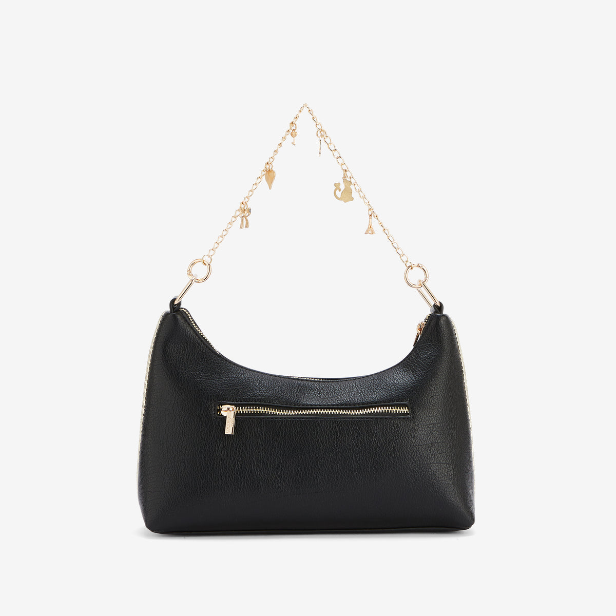 Sac baguette noir Roselaine