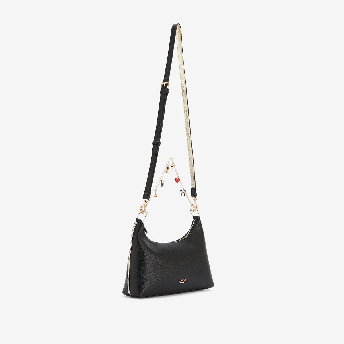 Sac baguette noir Roselaine