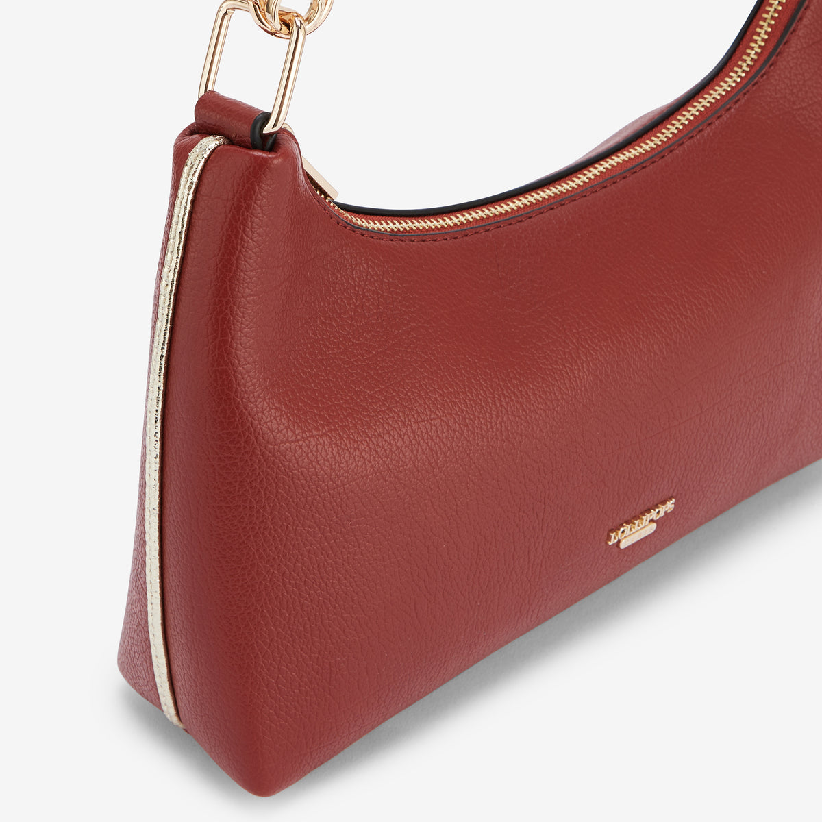 Sac baguette brique Roselaine