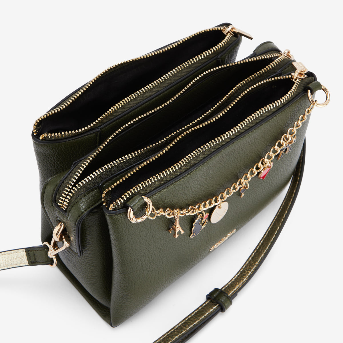 Sac multi poches kaki Roselaine