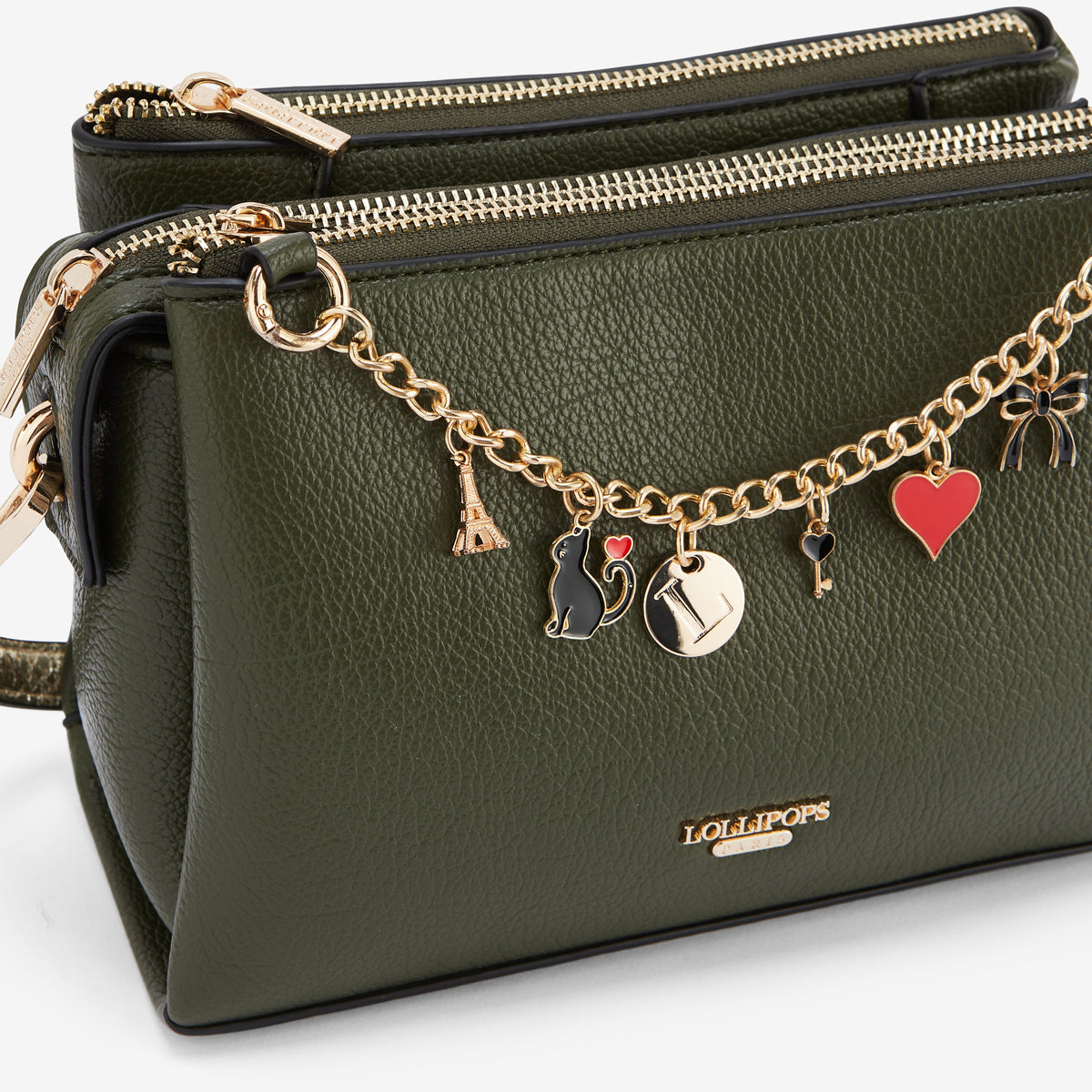 Sac multi poches kaki Roselaine