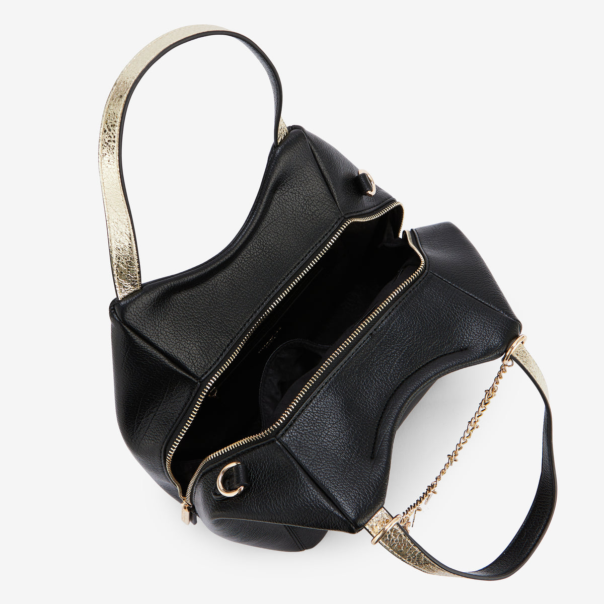Sac shopper noir Roselaine
