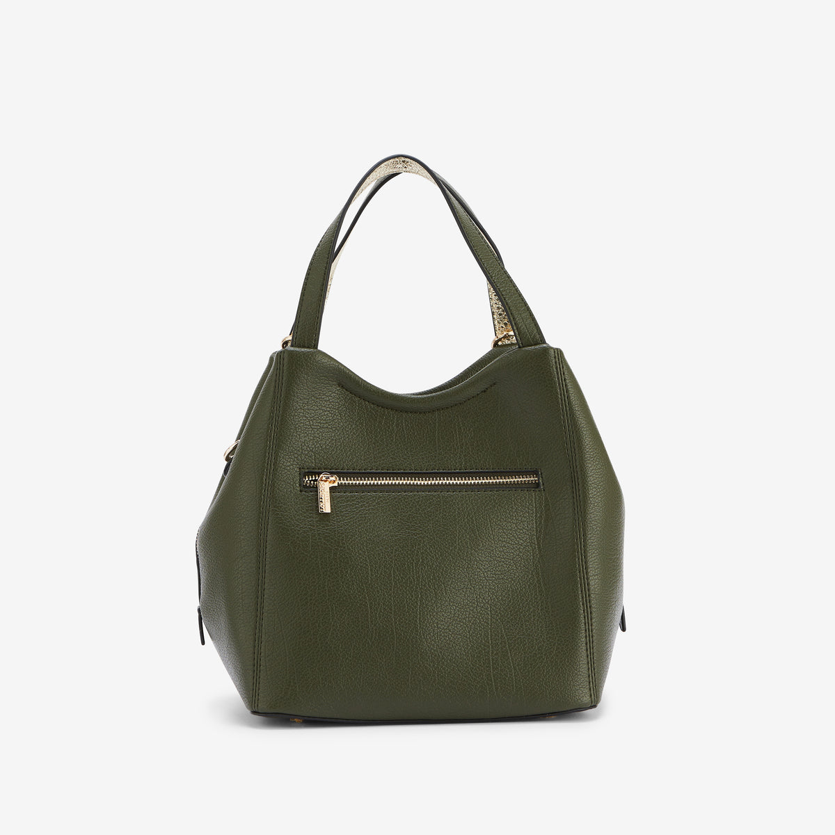 Sac shopper kaki Roselaine