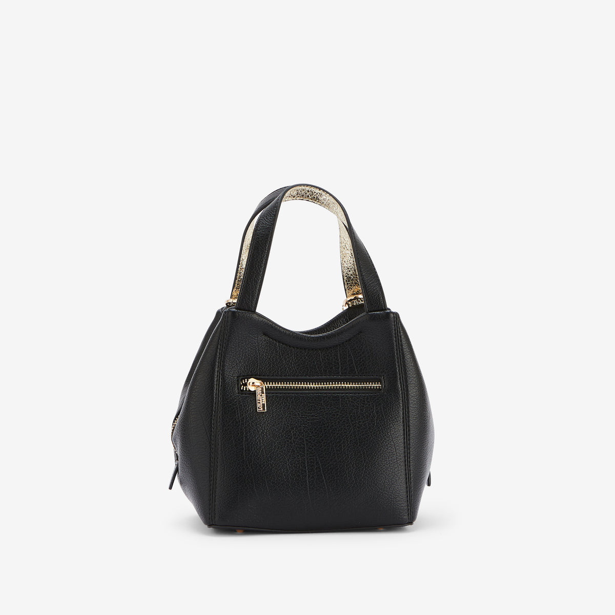 Petit sac shopper noir Roselaine