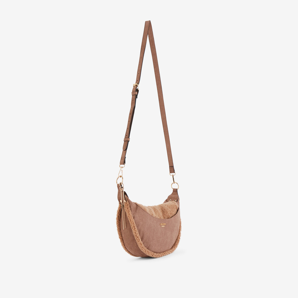 Sac hobo taupe Reyana