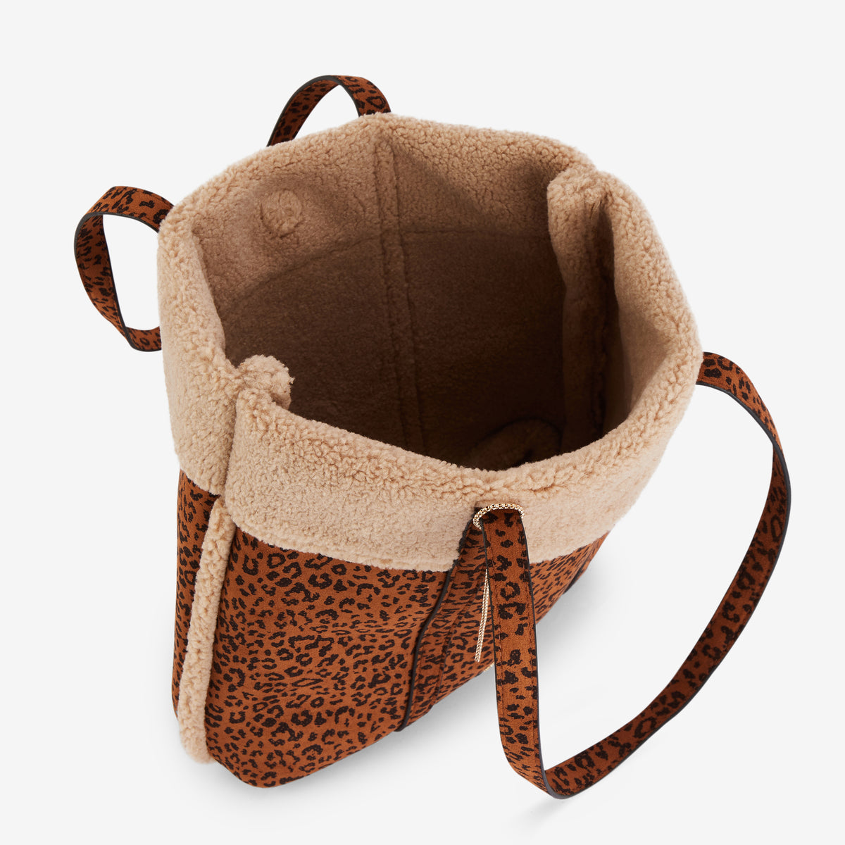 Grand sac shopper léopard Reyana