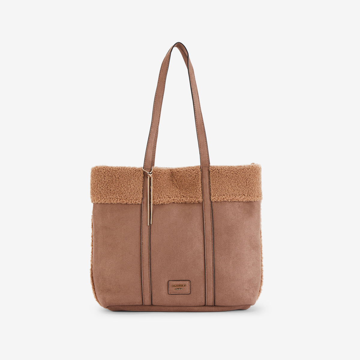 Grand sac shopper taupe Reyana