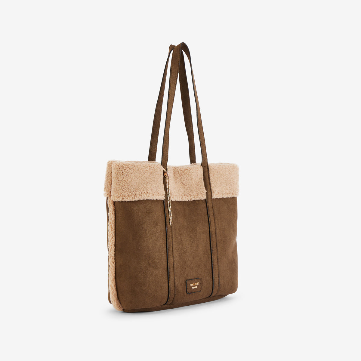 Grand sac shopper kaki Reyana