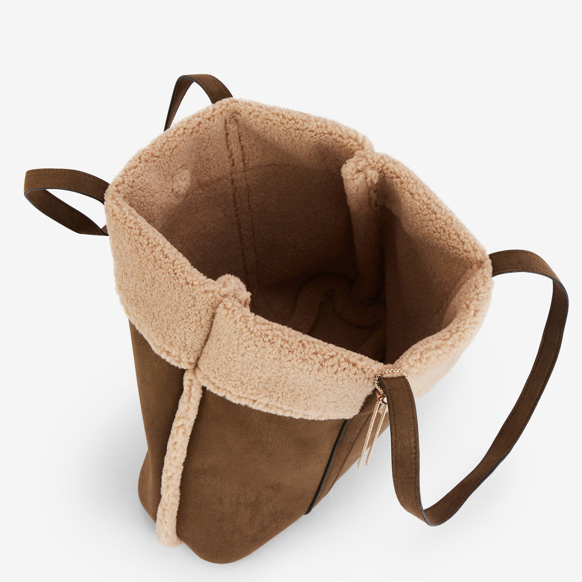 Grand sac shopper kaki Reyana