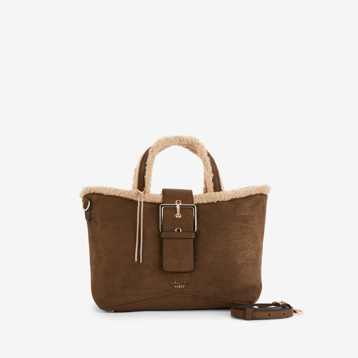 Sac shopper kaki Reyana