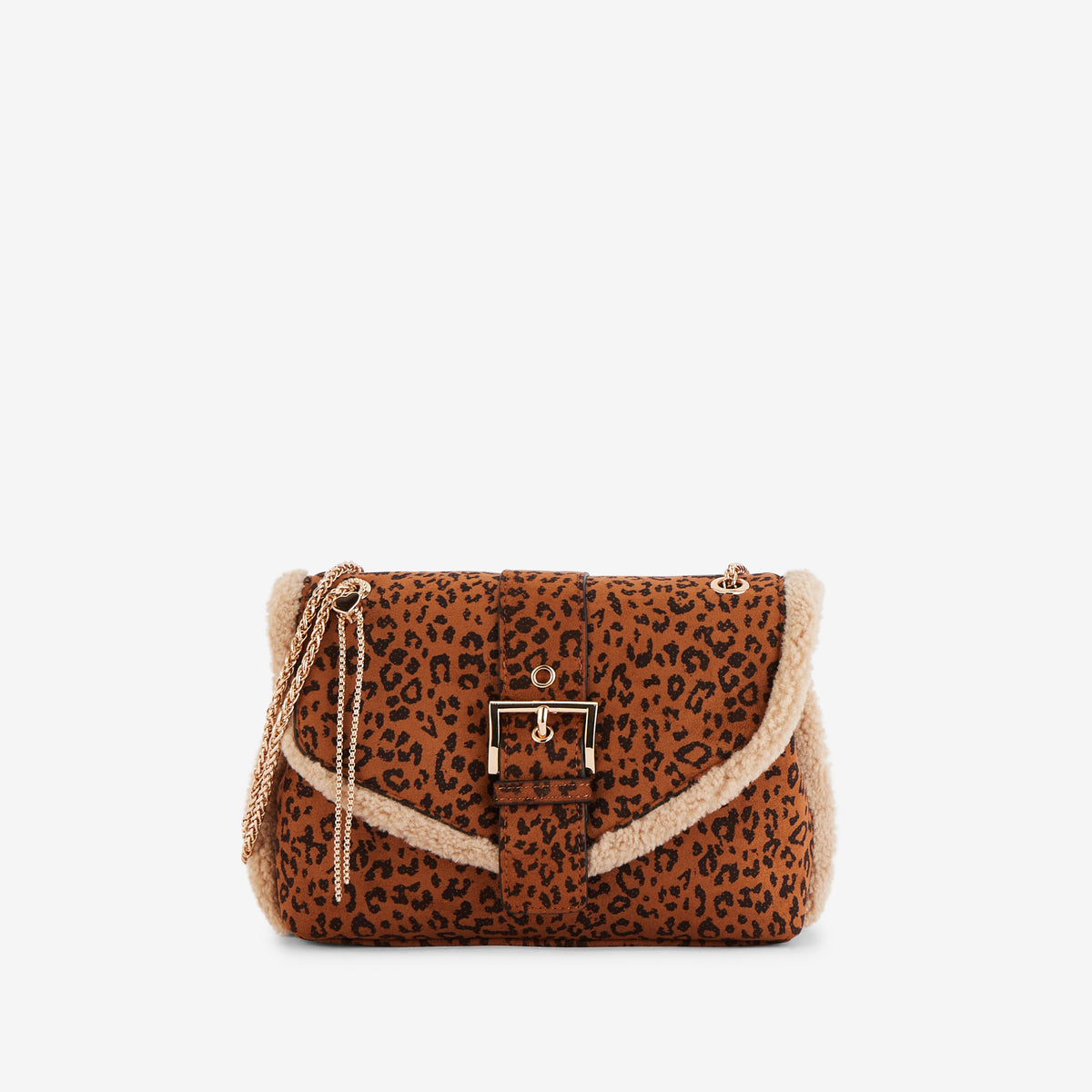 Sac porté épaule léopard Reyana
