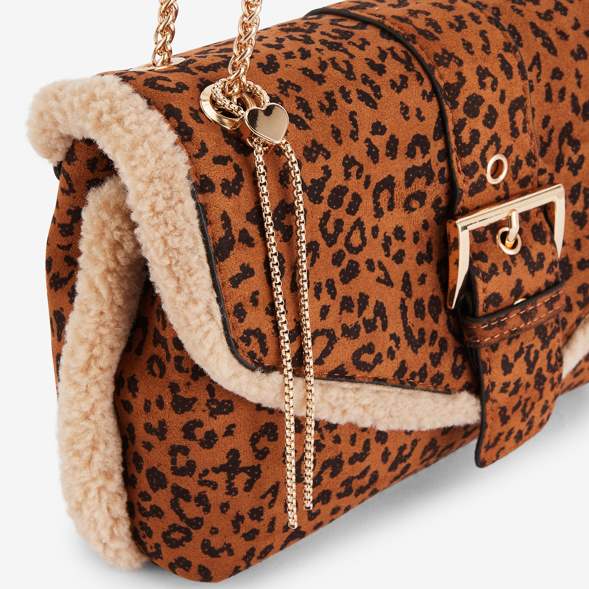 Sac porté épaule léopard Reyana