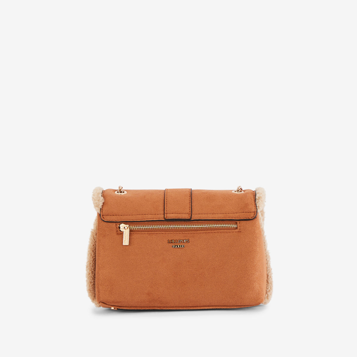 Sac porté épaule camel Reyana