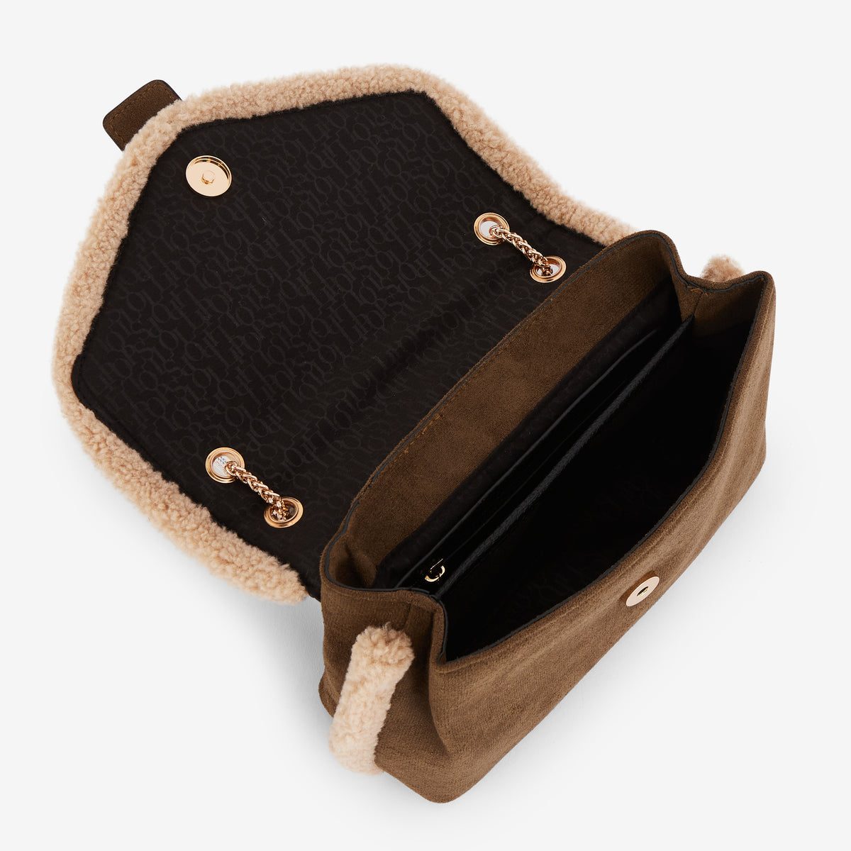 Sac porté épaule kaki Reyana