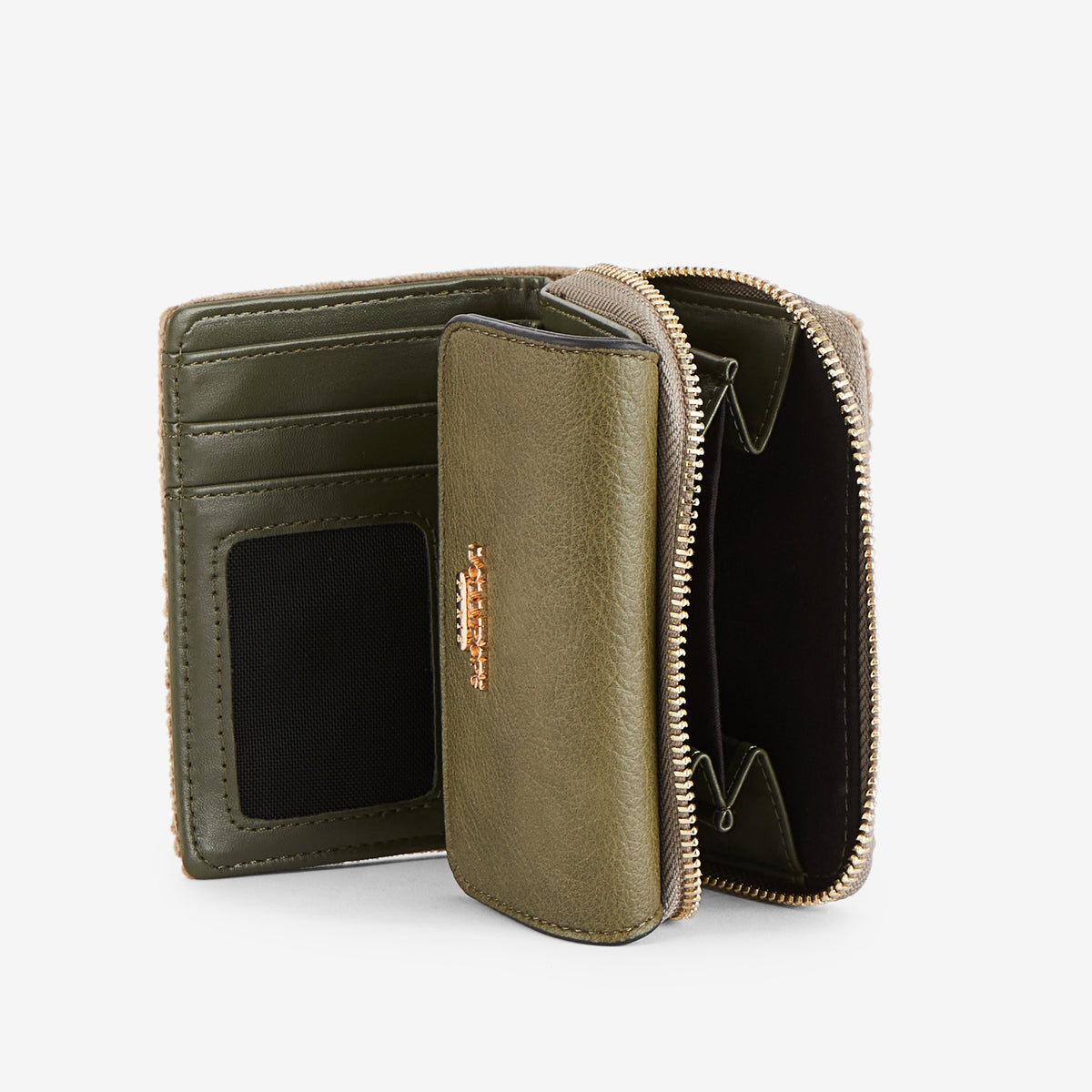 Portefeuille kaki Riff