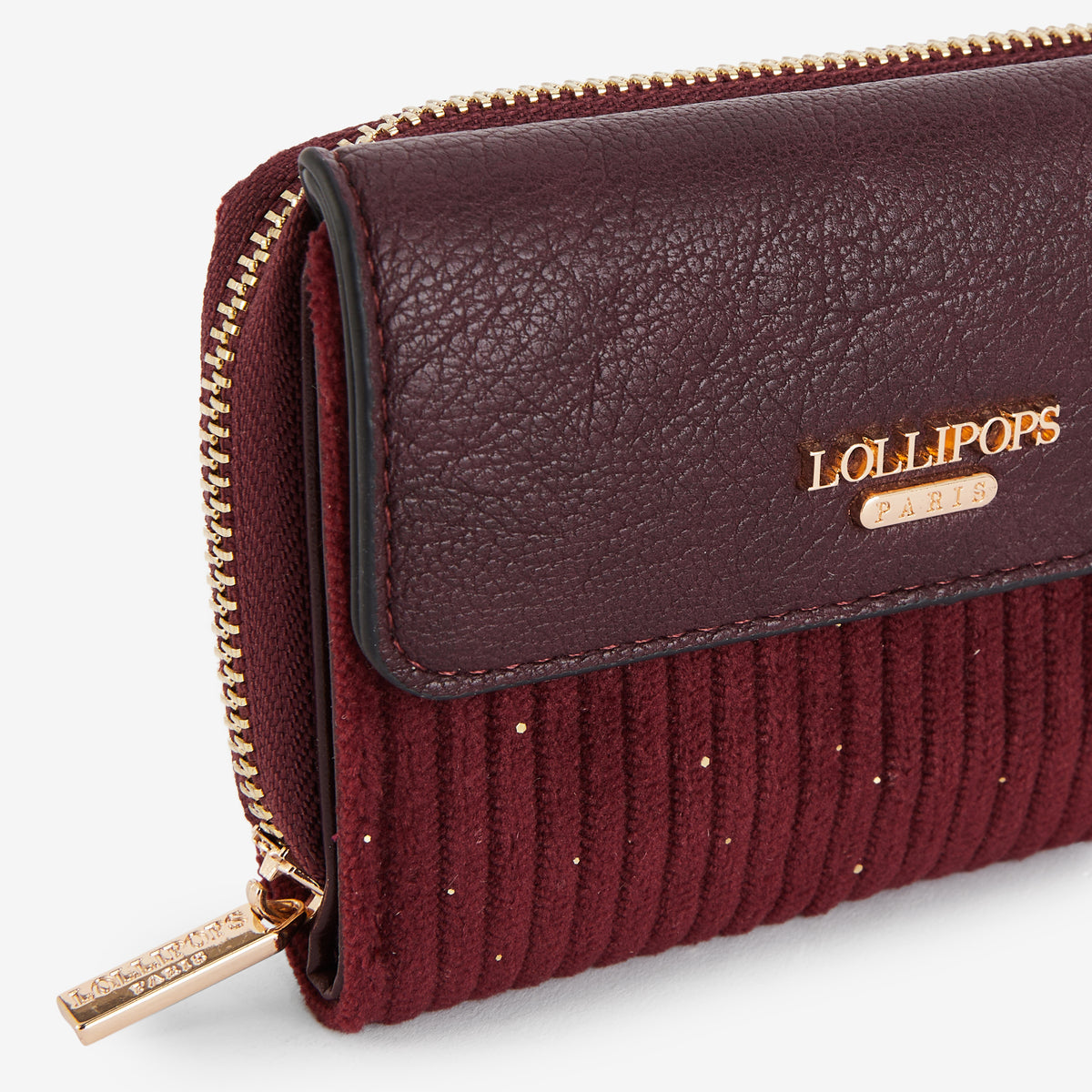 Portefeuille bordeaux Riff