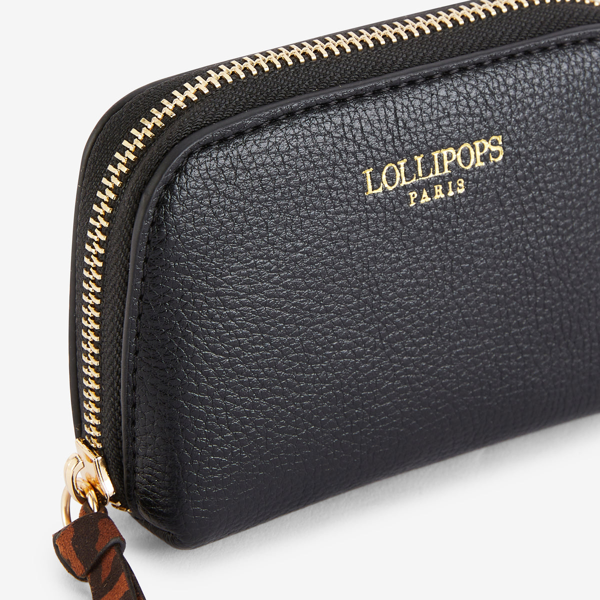 Porte-monnaie noir Rosazia | Lollipops Accessoires et Sacs Paris